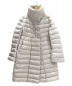 MONCLER（モンクレール）の古着「ロングダウンコート」｜アイボリー