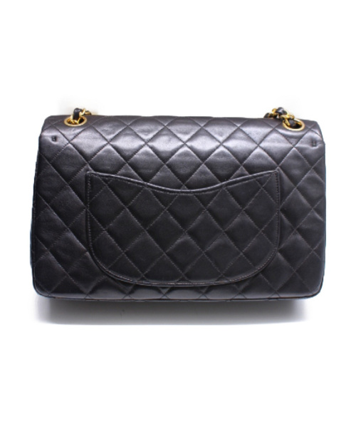 CHANEL（シャネル）CHANEL (シャネル) Wフラップショルダーバッグ ブラック サイズ:- マトラッセ ■の古着・服飾アイテム