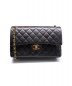 CHANEL（シャネル）の古着「Wフラップショルダーバッグ」｜ブラック