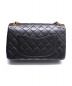 CHANEL (シャネル) Wフラップショルダーバッグ ブラック サイズ:- マトラッセ ■：218000円