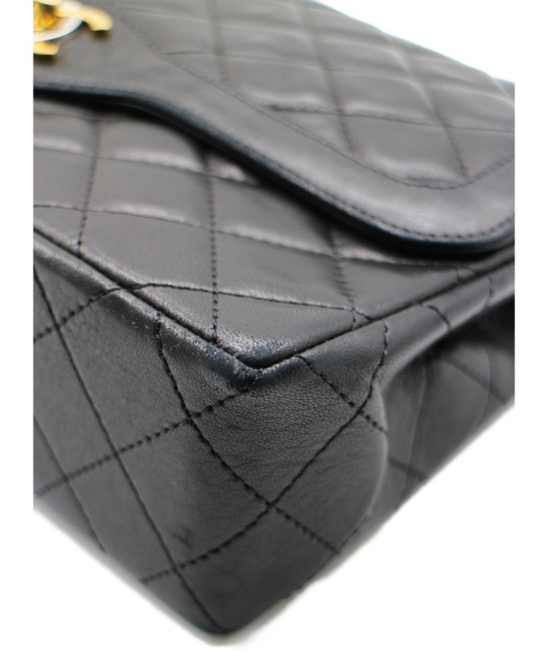 CHANEL（シャネル）CHANEL (シャネル) マトラッセ チェーンショルダーバッグ ブラック サイズ:- 0191362の古着・服飾アイテム