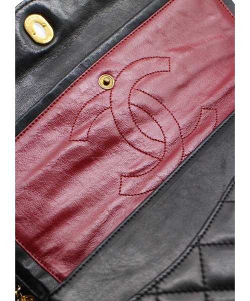 CHANEL（シャネル）CHANEL (シャネル) マトラッセ チェーンショルダーバッグ ブラック サイズ:- 0191362の古着・服飾アイテム