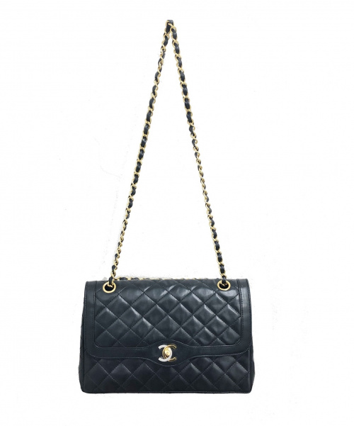 CHANEL（シャネル）CHANEL (シャネル) マトラッセ チェーンショルダーバッグ ブラック サイズ:- 0191362の古着・服飾アイテム