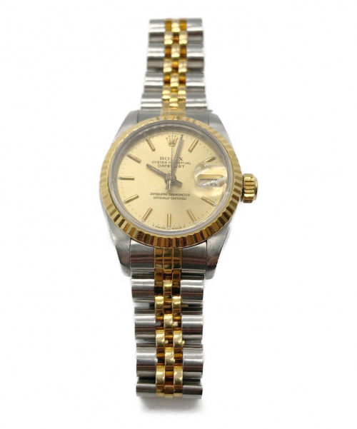 ROLEX（ロレックス）ROLEX (ロレックス) デイトジャスト　69173 サイズ:25mm SS/YGコンビの古着・服飾アイテム