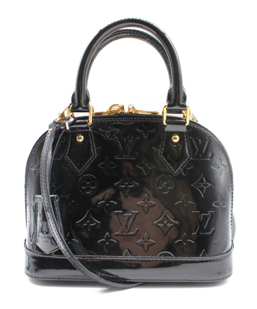 LOUIS VUITTON（ルイ ヴィトン）LOUIS VUITTON (ルイヴィトン) アルマBB ヴェルニ ブラック サイズ:BB ヴェルニ M90063 FL2135の古着・服飾アイテム