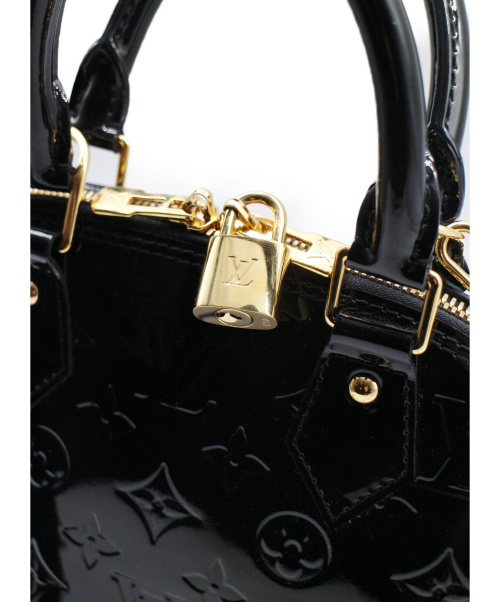 LOUIS VUITTON（ルイ ヴィトン）LOUIS VUITTON (ルイヴィトン) アルマBB ヴェルニ ブラック サイズ:BB ヴェルニ M90063 FL2135の古着・服飾アイテム