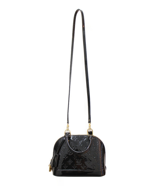 LOUIS VUITTON（ルイ ヴィトン）LOUIS VUITTON (ルイヴィトン) アルマBB ヴェルニ ブラック サイズ:BB ヴェルニ M90063 FL2135の古着・服飾アイテム