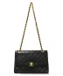 中古・古着 CHANEL (シャネル) チェーンショルダーバッグ/マトラッセ　パリ限定 ブラック パリ限定 639572：198000円