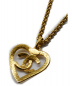 CHANEL (シャネル) ハートネックレス ゴールド 1995年製：49800円