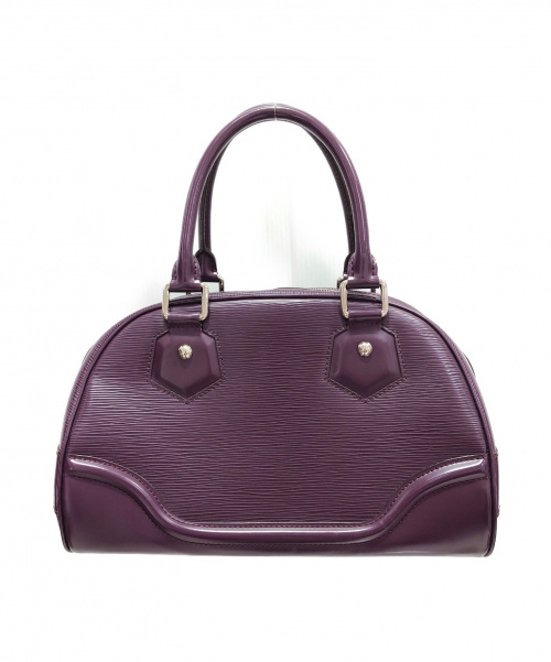 LOUIS VUITTON（ルイ ヴィトン）LOUIS VUITTON (ルイヴィトン) ボーリングモンテーニュＰＭ パープル サイズ:PM エピ M5932Kの古着・服飾アイテム