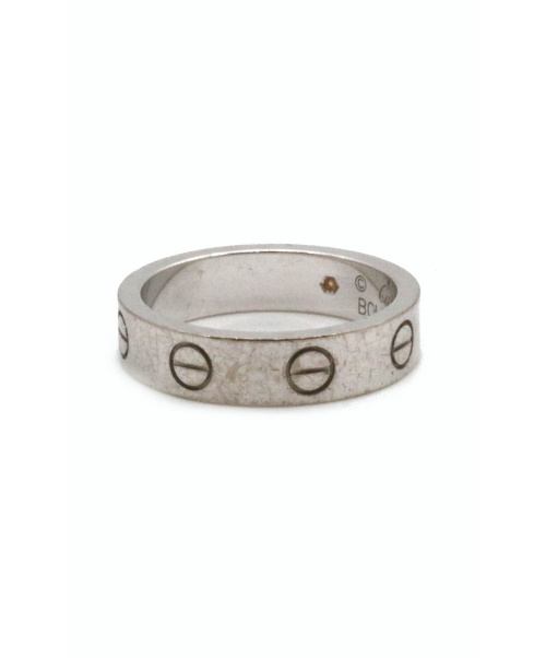 Cartier（カルティエ）Cartier (カルティエ) ミニラブリング サイズ:47 K18WG 4.5g ダイヤモンドの古着・服飾アイテム