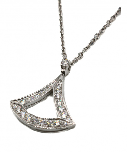 BVLGARI（ブルガリ）BVLGARI (ブルガリ) ディーヴァドリームネックレス K18WG ダイヤモンドの古着・服飾アイテム