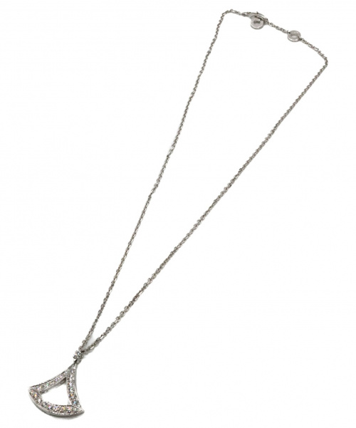 BVLGARI（ブルガリ）BVLGARI (ブルガリ) ディーヴァドリームネックレス K18WG ダイヤモンドの古着・服飾アイテム