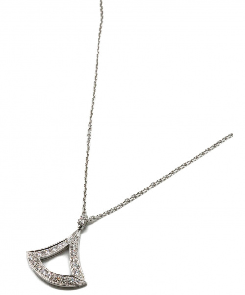 BVLGARI（ブルガリ）BVLGARI (ブルガリ) ディーヴァドリームネックレス K18WG ダイヤモンドの古着・服飾アイテム