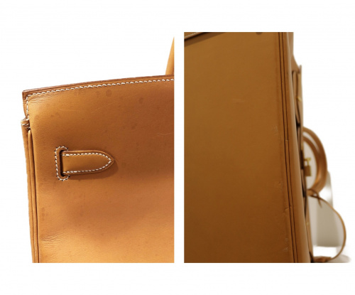 HERMES（エルメス）HERMES (エルメス) バーキン40 ゴールド サイズ:40 ヴァッシュの古着・服飾アイテム