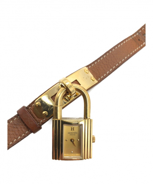 HERMES（エルメス）HERMES (エルメス) ケリーウォッチ ゴールド サイズ:-の古着・服飾アイテム