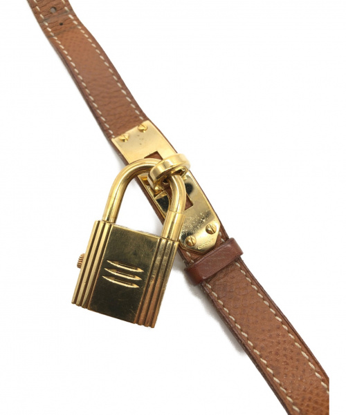 HERMES（エルメス）HERMES (エルメス) ケリーウォッチ ゴールド サイズ:-の古着・服飾アイテム