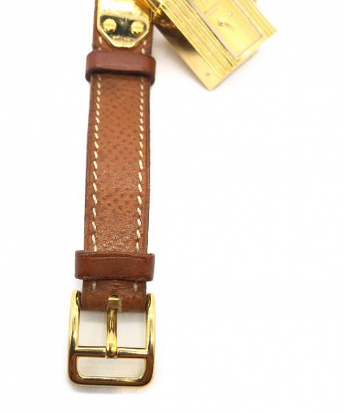 HERMES（エルメス）HERMES (エルメス) ケリーウォッチ ゴールド サイズ:-の古着・服飾アイテム