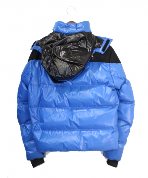 MONCLER（モンクレール）MONCLER (モンクレール) ダウンジャケット ブルー サイズ:Mの古着・服飾アイテム