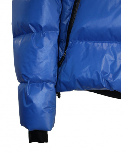 MONCLER（モンクレール）MONCLER (モンクレール) ダウンジャケット ブルー サイズ:Mの古着・服飾アイテム