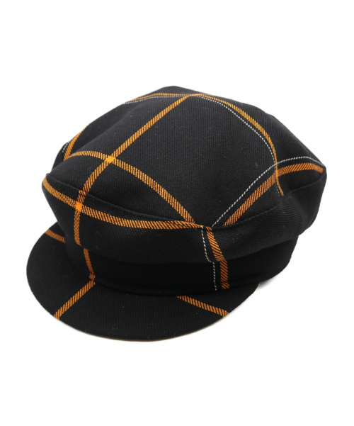 HERMES（エルメス）HERMES (エルメス) ハンチング ブラック サイズ:57の古着・服飾アイテム