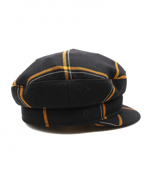 HERMES（エルメス）HERMES (エルメス) ハンチング ブラック サイズ:57の古着・服飾アイテム