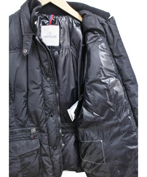MONCLER（モンクレール）MONCLER (モンクレール) ダウンジャケット ブラック サイズ:3の古着・服飾アイテム