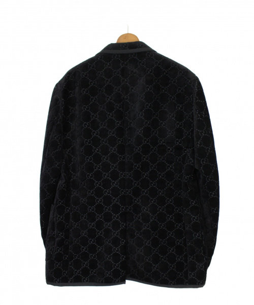 GUCCI（グッチ）GUCCI (グッチ) Palma GG velvet jacket サイズ:52の古着・服飾アイテム