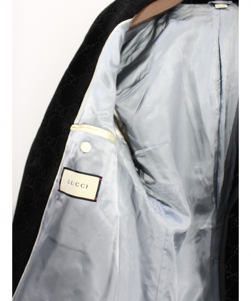 GUCCI（グッチ）GUCCI (グッチ) Palma GG velvet jacket サイズ:52の古着・服飾アイテム