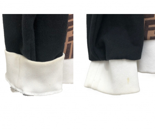 FENDI（フェンディ）FENDI (フェンディ) ズッカロゴスウェット ブラウン サイズ:Lの古着・服飾アイテム