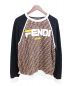FENDI（フェンディ）の古着「ズッカロゴスウェット」｜ブラウン