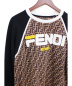 FENDI (フェンディ) ズッカロゴスウェット ブラウン サイズ:L：42800円