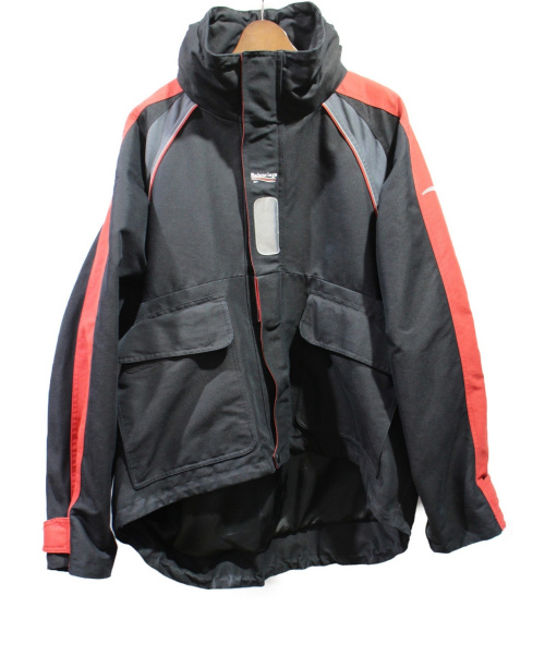 BALENCIAGA（バレンシアガ）BALENCIAGA (バレンシアガ) Cシェイプマウンテンパーカー ブラック サイズ:46の古着・服飾アイテム
