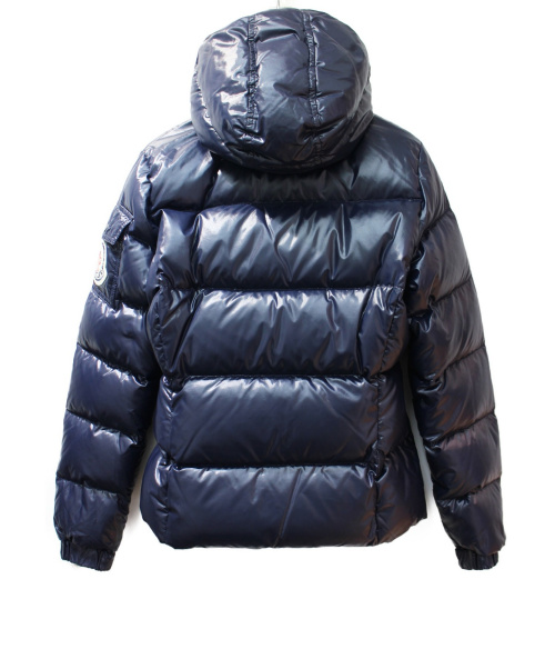 MONCLER（モンクレール）MONCLER (モンクレール) BADIA/K2ダウンジャケット ネイビー サイズ:0の古着・服飾アイテム