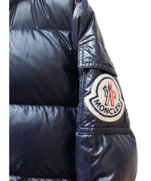 MONCLER（モンクレール）MONCLER (モンクレール) BADIA/K2ダウンジャケット ネイビー サイズ:0の古着・服飾アイテム