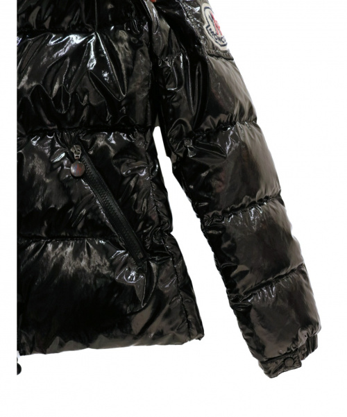 MONCLER（モンクレール）MONCLER (モンクレール) シャイニーダウンジャケット ブラック サイズ:2の古着・服飾アイテム