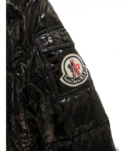 MONCLER（モンクレール）MONCLER (モンクレール) シャイニーダウンジャケット ブラック サイズ:2の古着・服飾アイテム