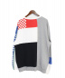 BURBERRY (バーバリー) 18AW パッチワークスウェット サイズ:XL：49800円
