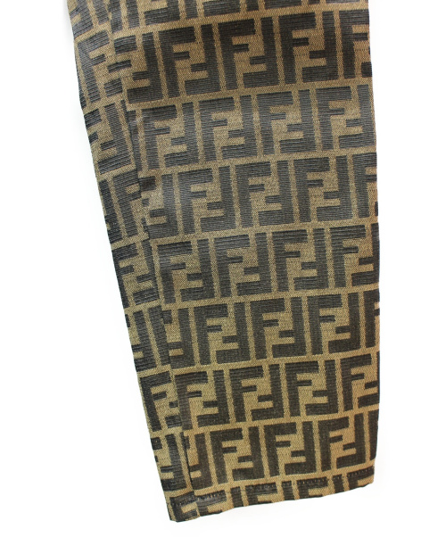 FENDI（フェンディ）FENDI (フェンディ) ズッカパンツ ブラウン サイズ:29の古着・服飾アイテム