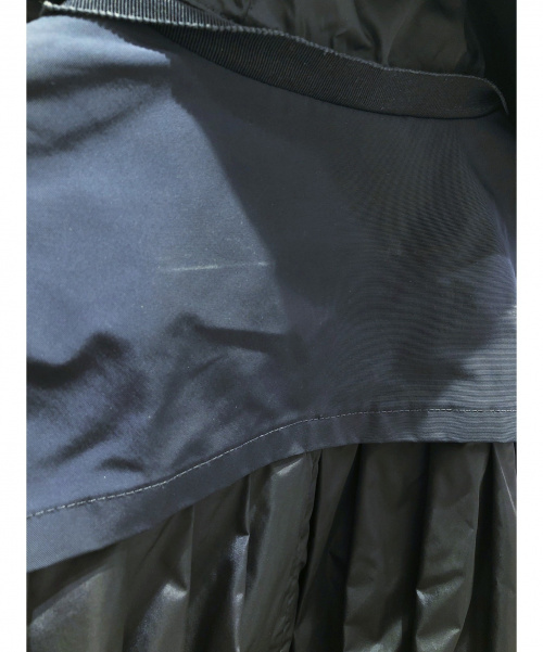 MONCLER（モンクレール）MONCLER (モンクレール) HINATAナイロンコート ネイビー サイズ:0の古着・服飾アイテム