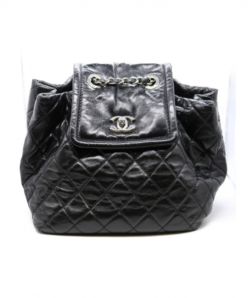 CHANEL（シャネル）CHANEL (シャネル) 2WAYリュック ブラック マトラッセ レザーの古着・服飾アイテム