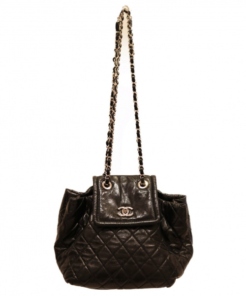 CHANEL（シャネル）CHANEL (シャネル) 2WAYリュック ブラック マトラッセ レザーの古着・服飾アイテム
