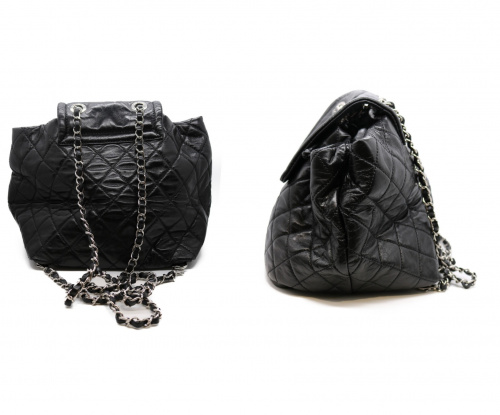 CHANEL（シャネル）CHANEL (シャネル) 2WAYリュック ブラック マトラッセ レザーの古着・服飾アイテム