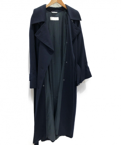 MaxMara（マックスマーラ）MaxMara (マックスマーラ) カシミアスーパーロングコート ブラック サイズ:40の古着・服飾アイテム