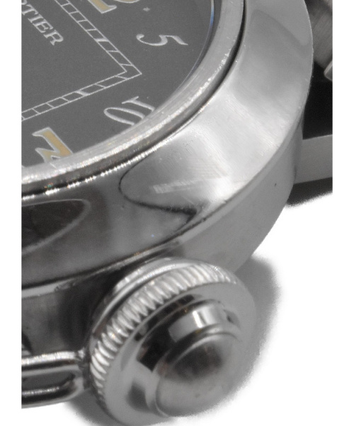 Cartier（カルティエ）Cartier (カルティエ) パシャC スモールデイト ブラック サイズ:- パシャ 自動巻き ステンレススチールの古着・服飾アイテム