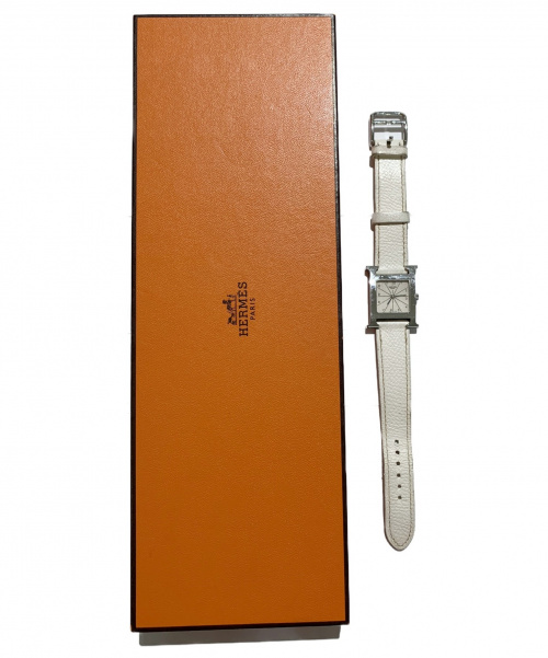HERMES（エルメス）HERMES (エルメス) Hウォッチ サイズ:- クォーツ腕時計の古着・服飾アイテム