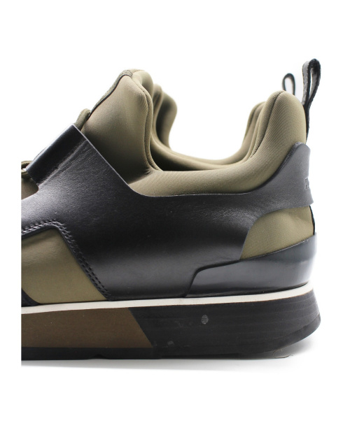 HERMES（エルメス）HERMES (エルメス) プレイヤースニーカー/Player Sneakers カーキ サイズ:41 172303ZHの古着・服飾アイテム