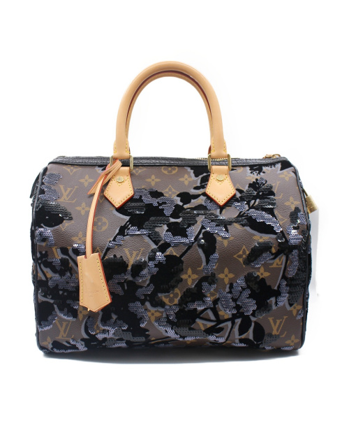 LOUIS VUITTON（ルイ ヴィトン）LOUIS VUITTON (ルイヴィトン) スピーディ30 フルール・ドゥ・ジェ ブラウン サイズ:30 モノグラム フルール ドゥ ジェ M40436 TR2180の古着・服飾アイテム
