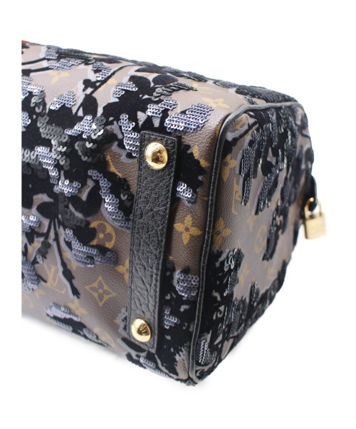 LOUIS VUITTON（ルイ ヴィトン）LOUIS VUITTON (ルイヴィトン) スピーディ30 フルール・ドゥ・ジェ ブラウン サイズ:30 モノグラム フルール ドゥ ジェ M40436 TR2180の古着・服飾アイテム