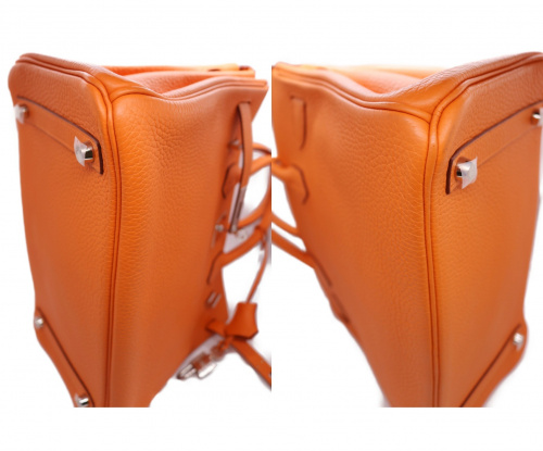 HERMES（エルメス）HERMES (エルメス) バーキン30 オレンジ サイズ:30の古着・服飾アイテム